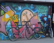 Bikes Outside Casa Acoreana Cafe