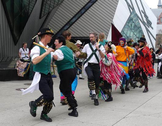 May Day 2012 Morris Dancers ROM Toronto